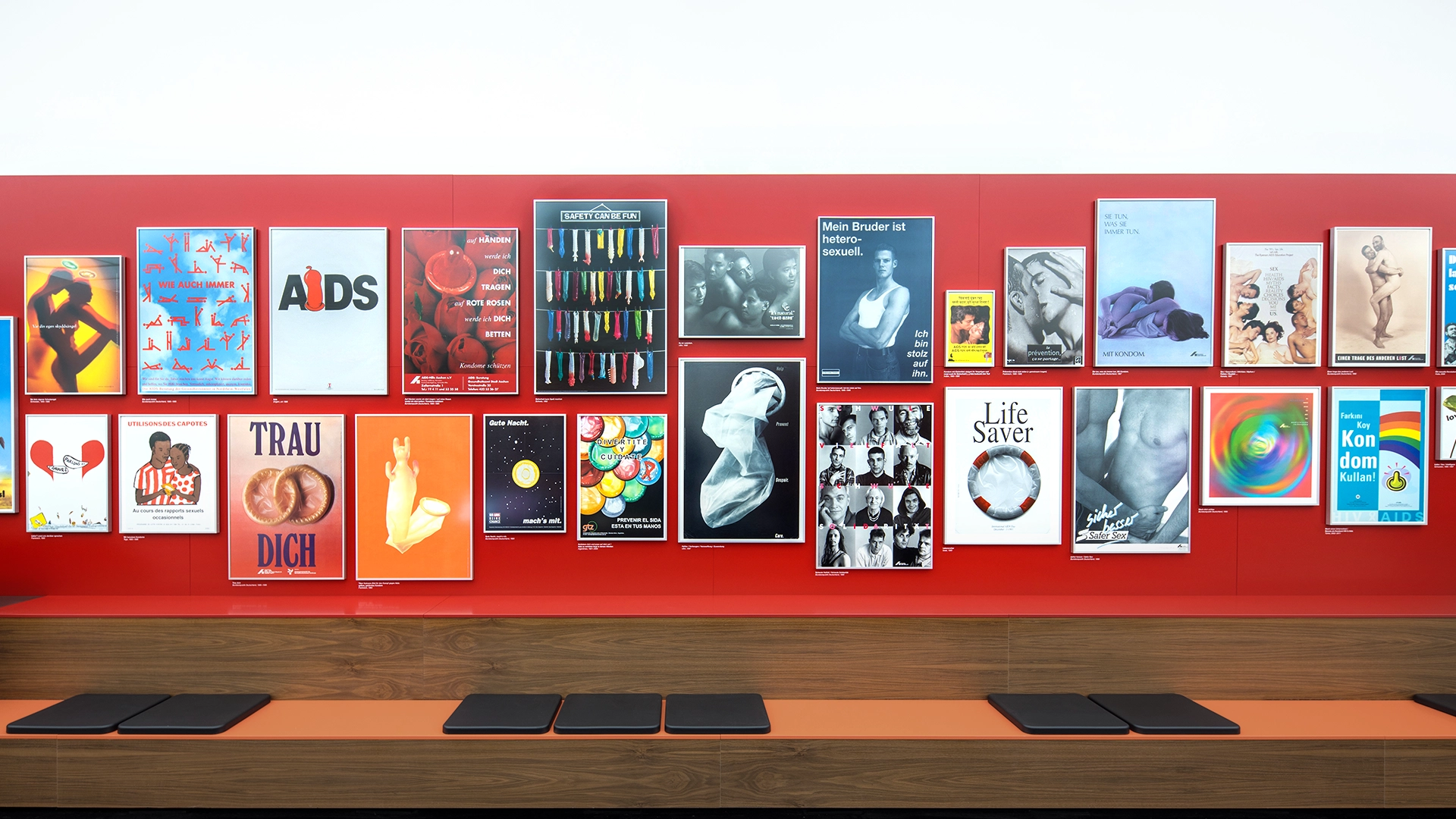 Raumansicht der Ausstellung ‚Sexualitäten‘ im Deutschen Hygiene-Museum in Dresden, Studio Neue Museen