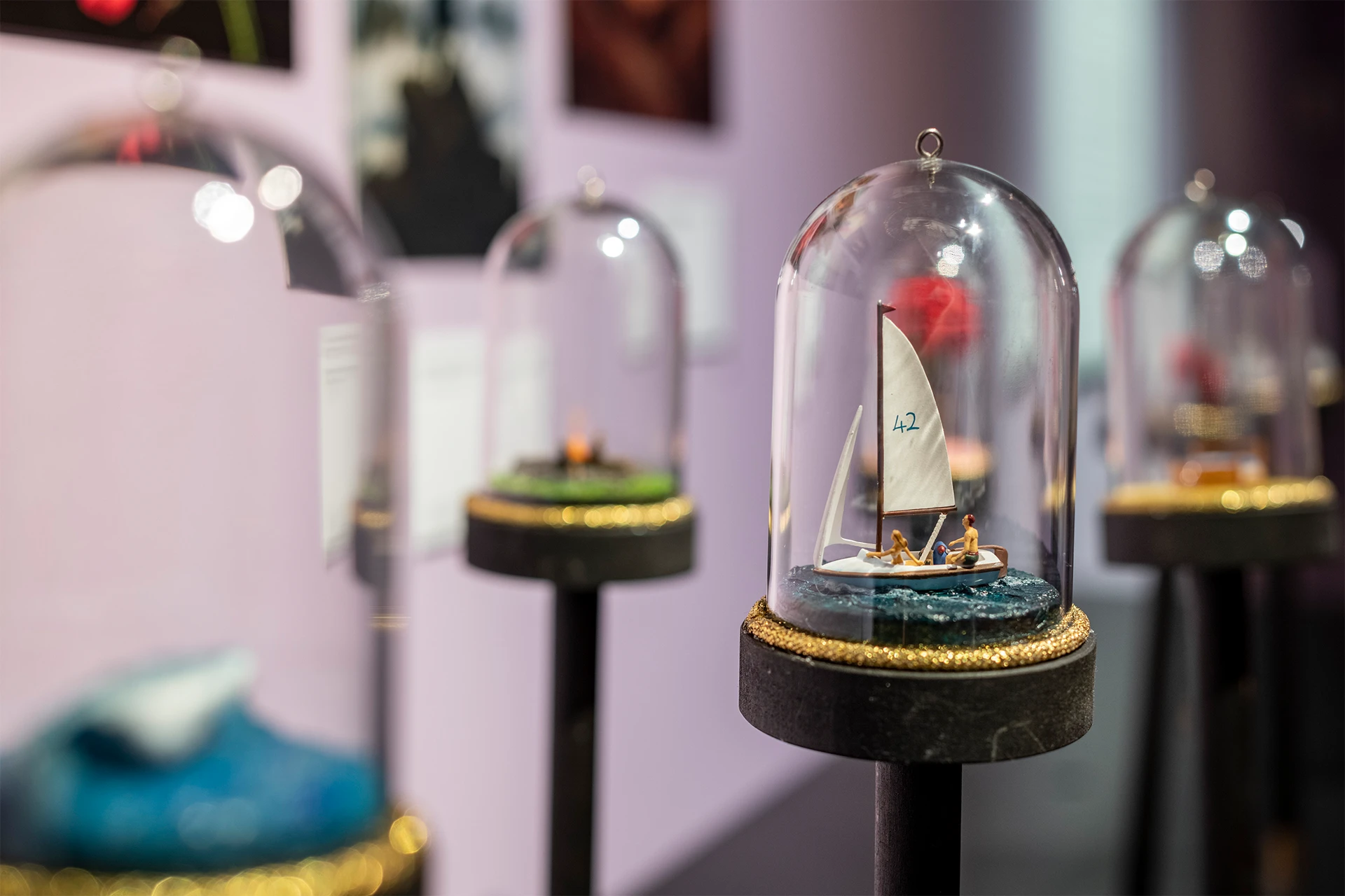 Raumansicht der Ausstellung ‚Kleist romantisch‘ im Kleist-Museum in Frankfurt (Oder), Studio Neue Museen