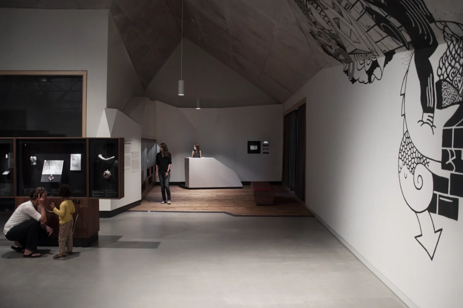 Raumansicht der Ausstellung ‚Ich bin ein Mansfeldisch Kind‘ in Luthers Elternhaus in Mansfeld, Studio Neue Museen