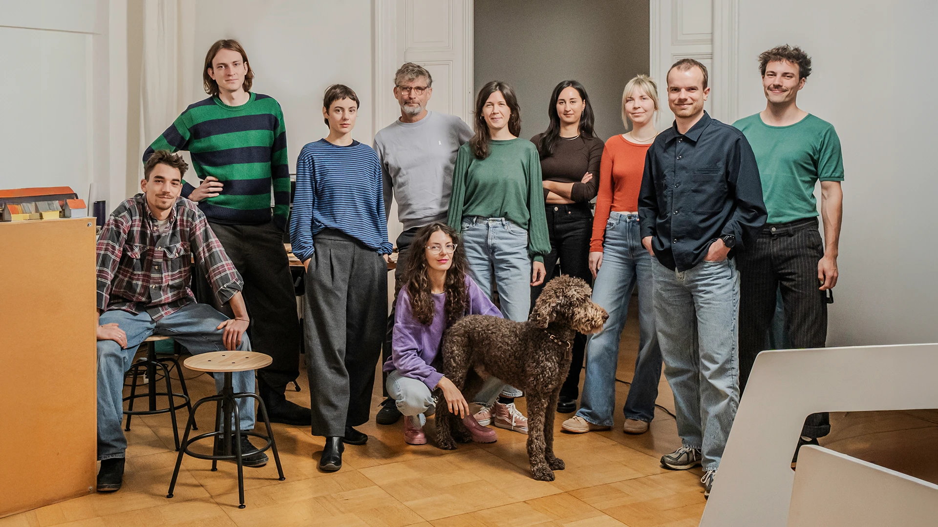 Teamportrait Studio Neue Museen